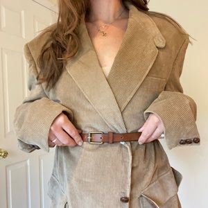 Vintage corduroy blazer